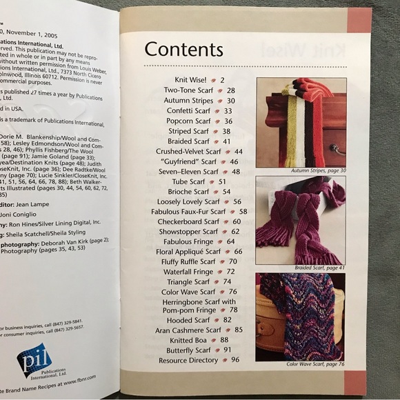 Simple 1-2-3 Knitting scarves - Picture 2 of 6